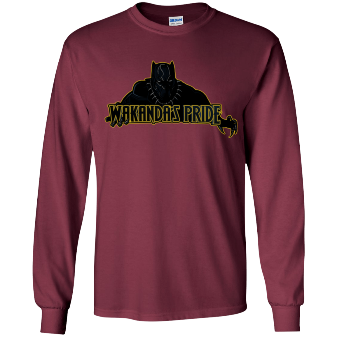 Wakandas Pride Youth Long Sleeve T-Shirt