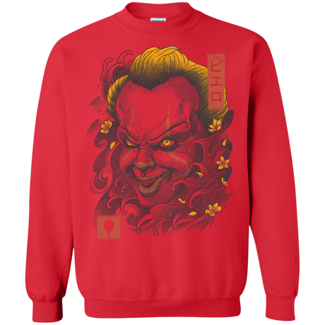 Oni Clown Mask Crewneck Sweatshirt