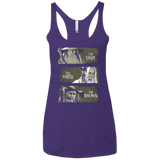Wizards of Middle Earth Women's Triblend Racerback Tank