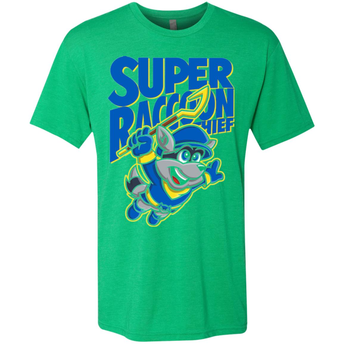 Super Racoon Thief Men's Triblend T-Shirt