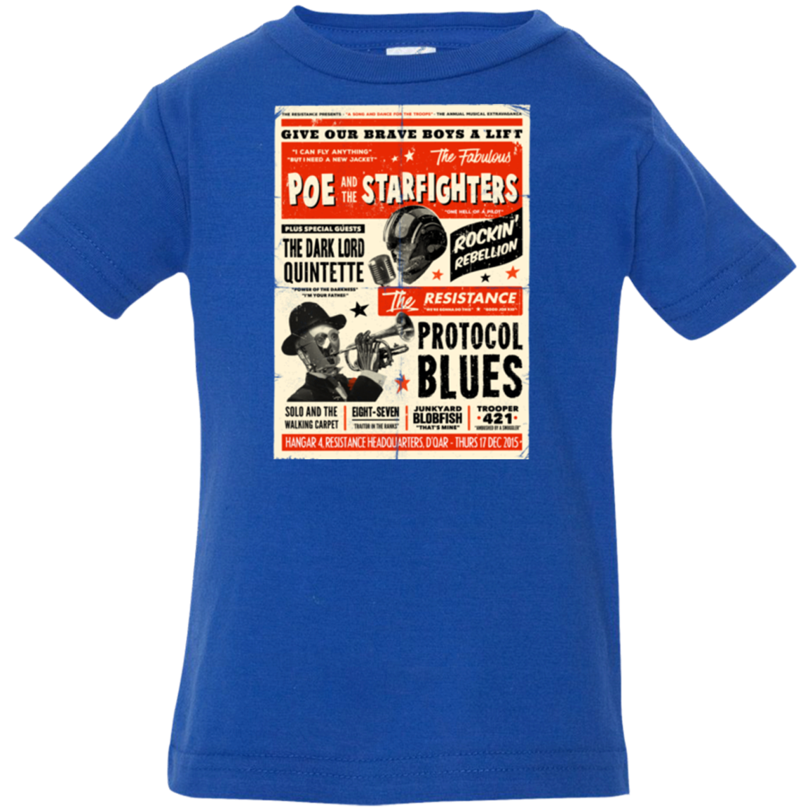 Poe and The Starfighters Infant PremiumT-Shirt