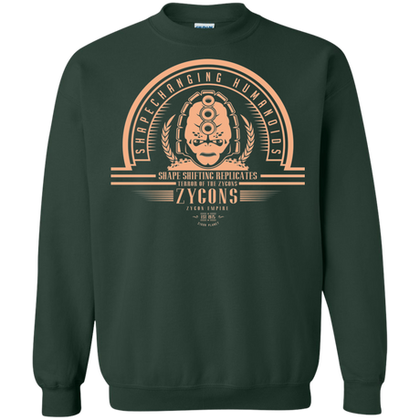 Who Villains Zygons Crewneck Sweatshirt