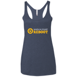 When In Doubt Reboot Women's Triblend Racerback Tank