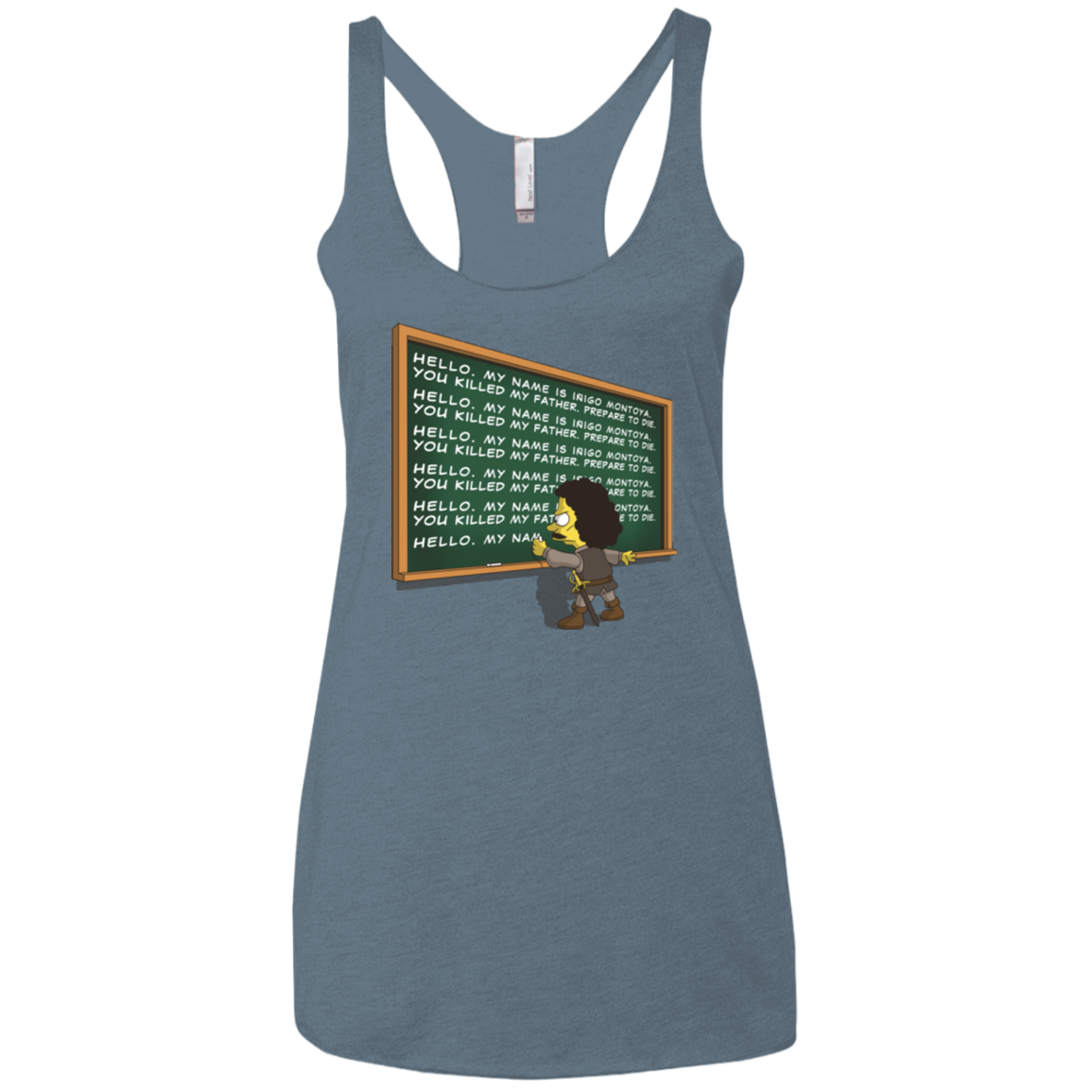 Montoya Detention Women's Triblend Racerback Tank