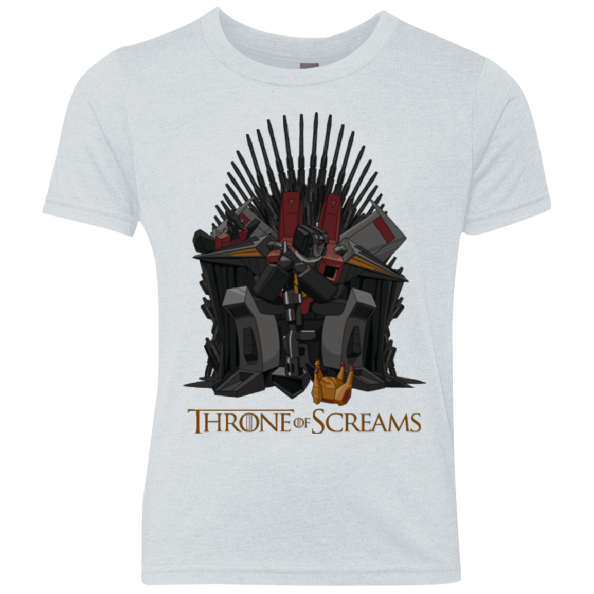 Throne Of Screams Youth Triblend T-Shirt