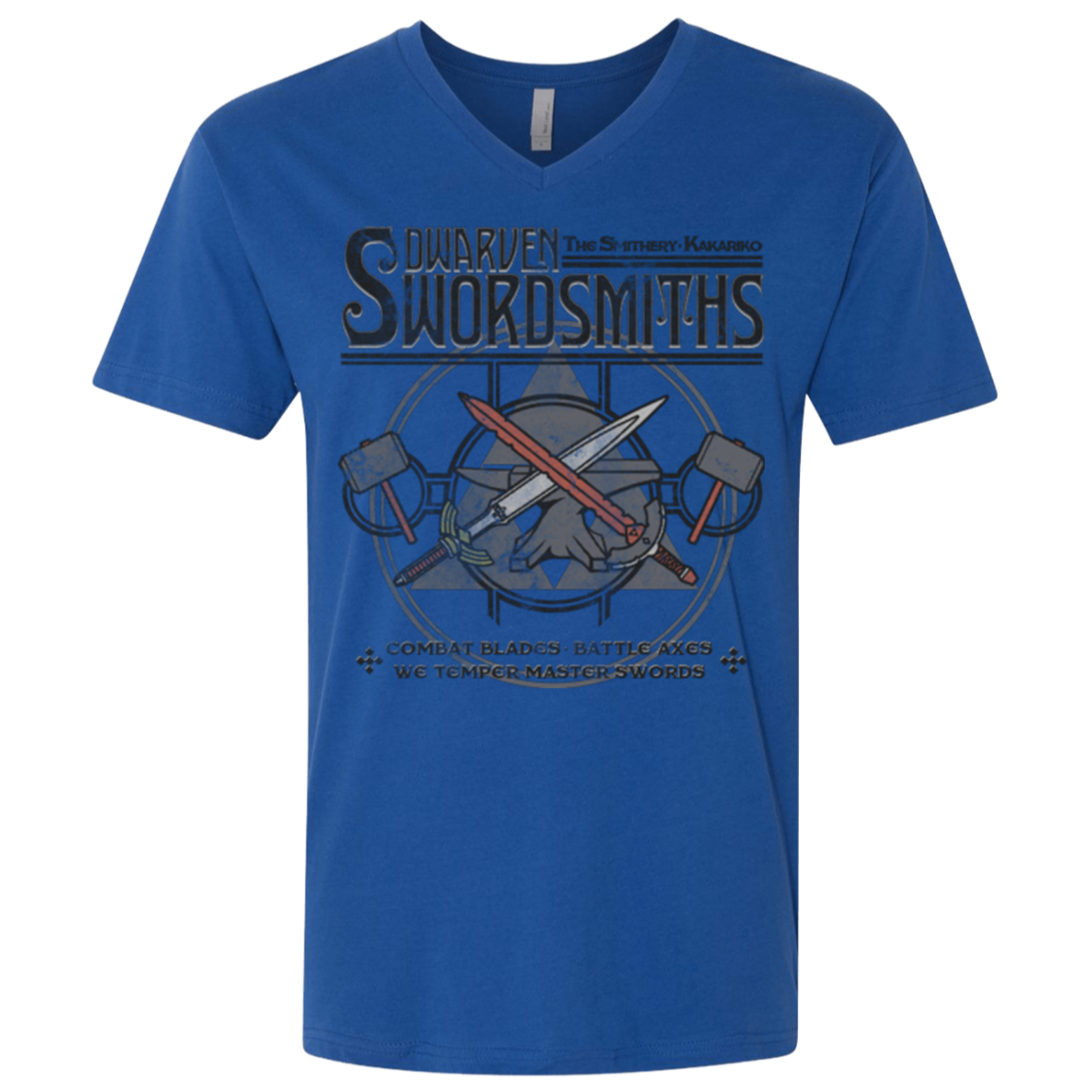 Dwarven Swordsmiths Men's Premium V-Neck