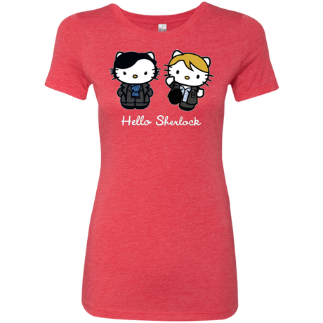 Hello Sherlock Women's Triblend T-Shirt