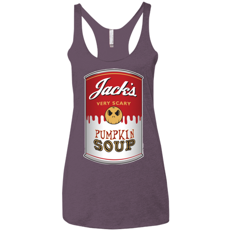 PUMPKIN SOUP Women's Triblend Racerback Tank