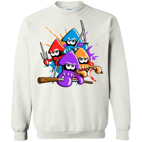 Teenage Mutant Ninja Squids Crewneck Sweatshirt