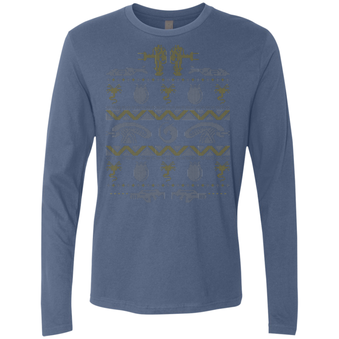 Xmas Bug Hunt Men's Premium Long Sleeve