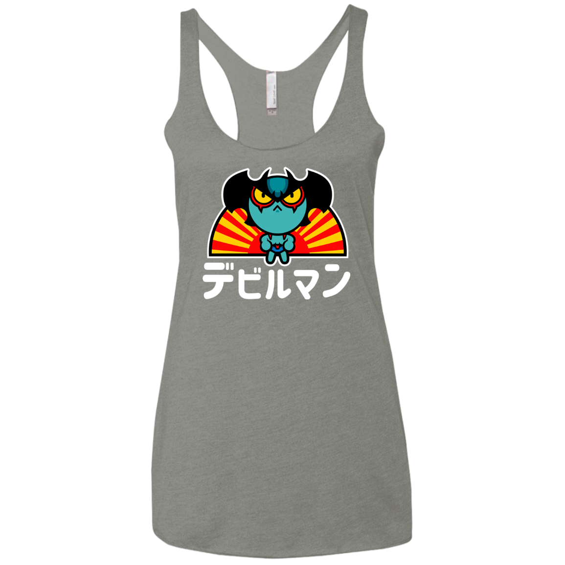 ChibiDebiruman Women's Triblend Racerback Tank