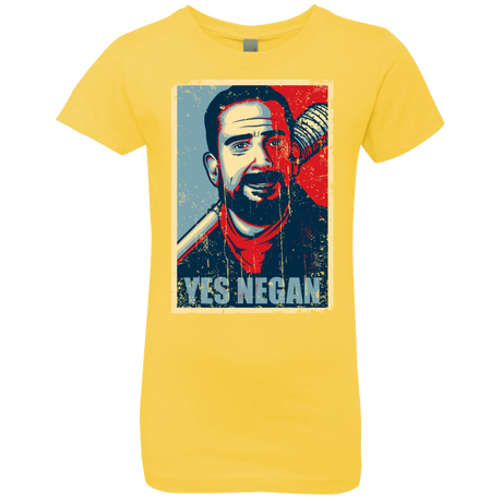 Yes Negan Girls Premium T-Shirt