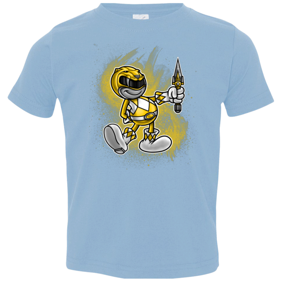 Yellow Ranger Artwork Toddler Premium T-Shirt