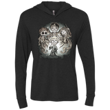 Dracos Nightmare Triblend Long Sleeve Hoodie Tee