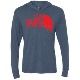 The Rebel Force 2 Triblend Long Sleeve Hoodie Tee