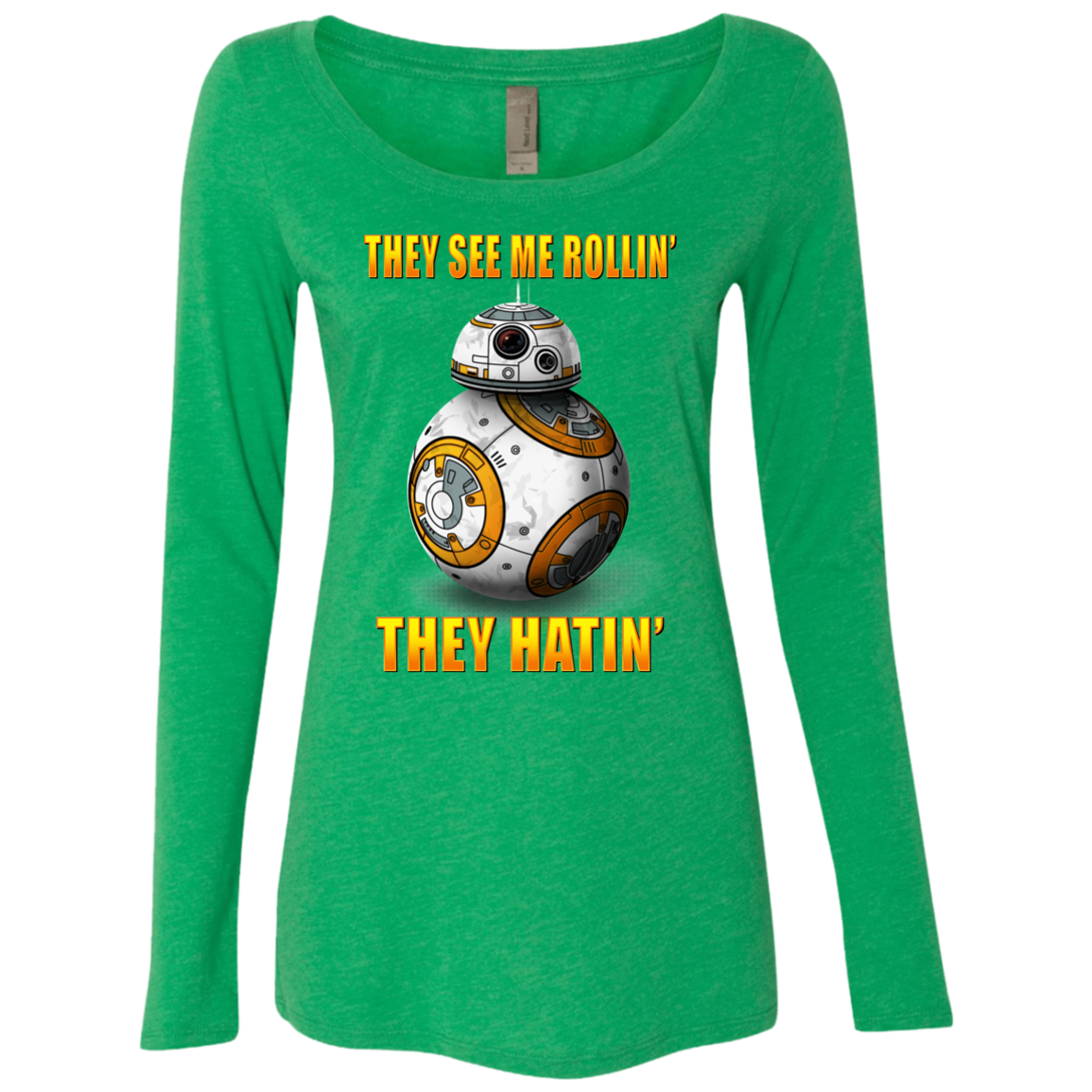 BB8TSMR Women's Triblend Long Sleeve Shirt