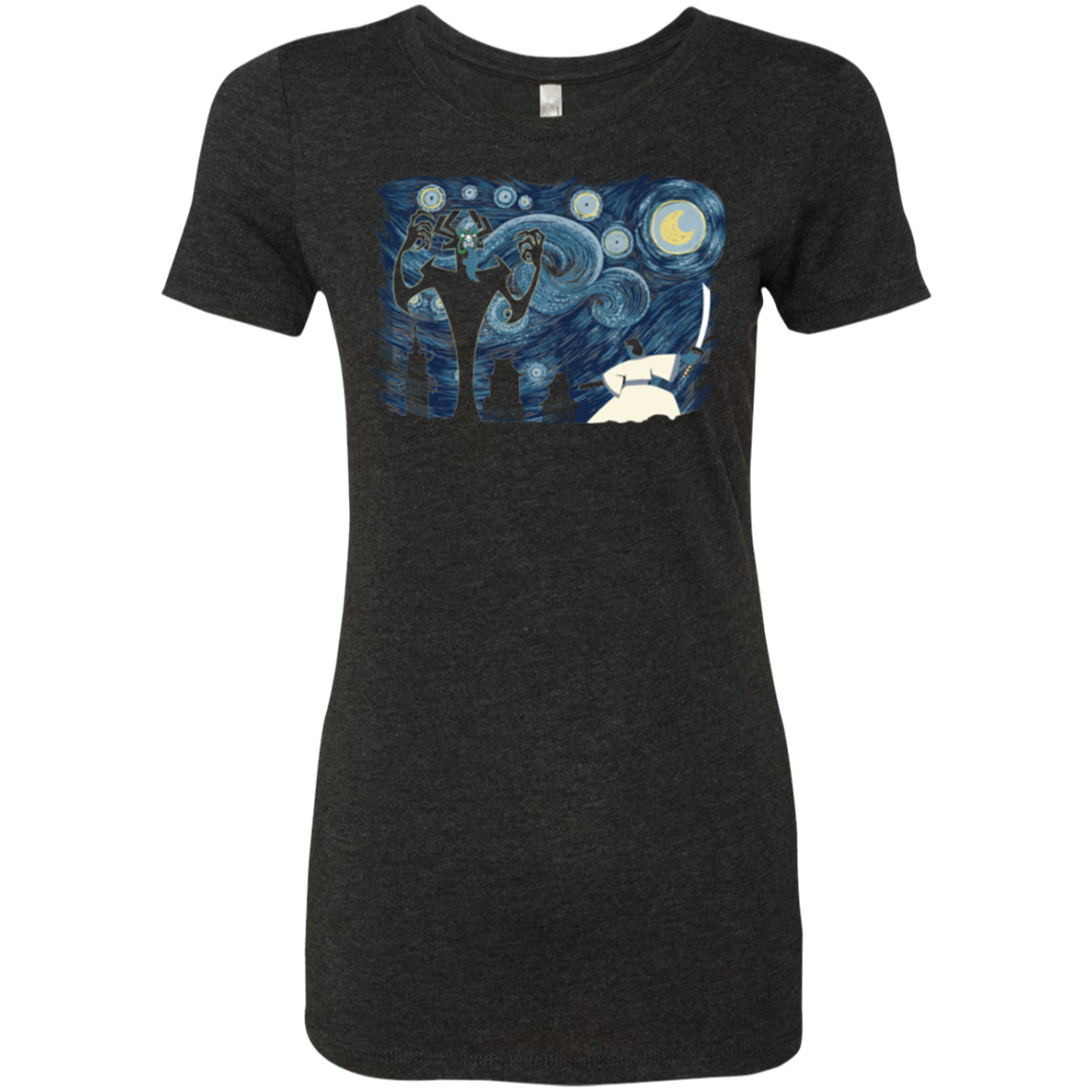 Starry Samurai Women's Triblend T-Shirt