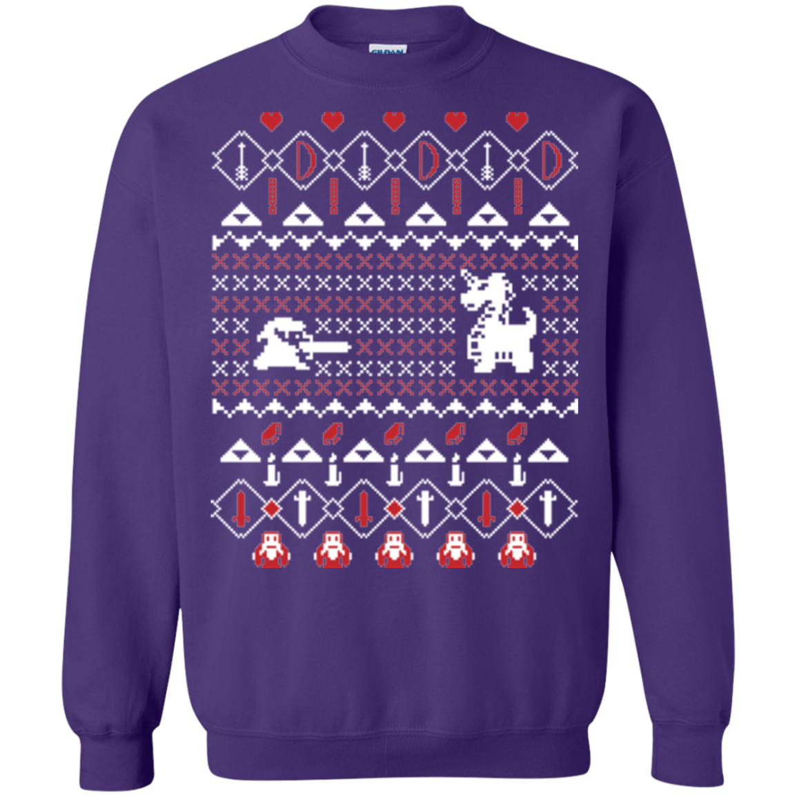 Its Dangerous To Go Alone At Christmas Crewneck Sweatshirt