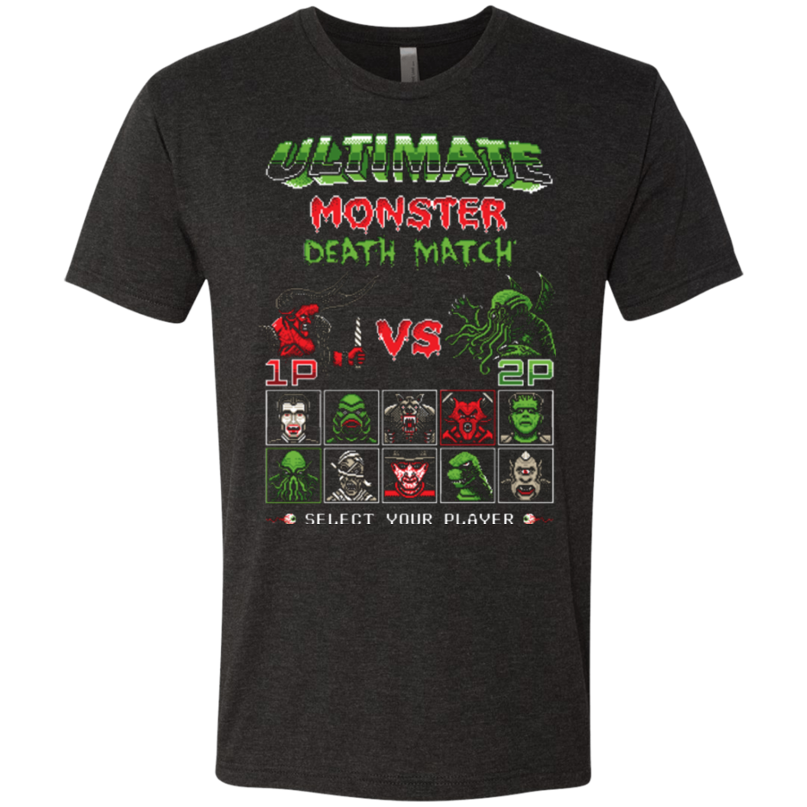 Monster Death Match Men's Triblend T-Shirt