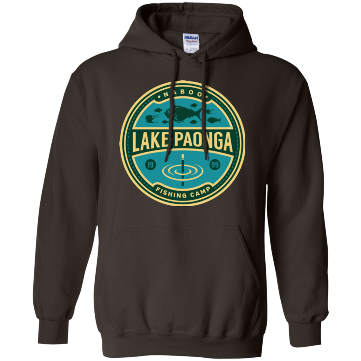 Lake Paonga Fishing Camp Pullover Hoodie