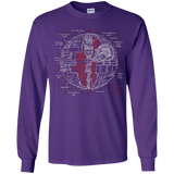 Death Star Plan Youth Long Sleeve T-Shirt