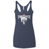 Punish The Campers Women's Triblend Racerback Tank
