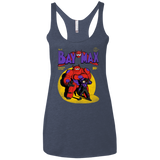 Baymax Number 9 Women's Triblend Racerback Tank