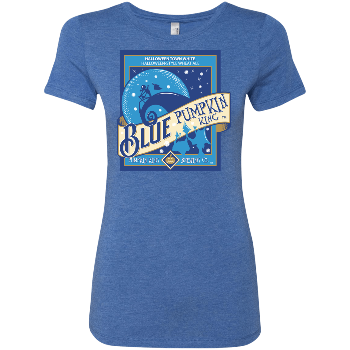 Blue Pumpkin King Women's Triblend T-Shirt