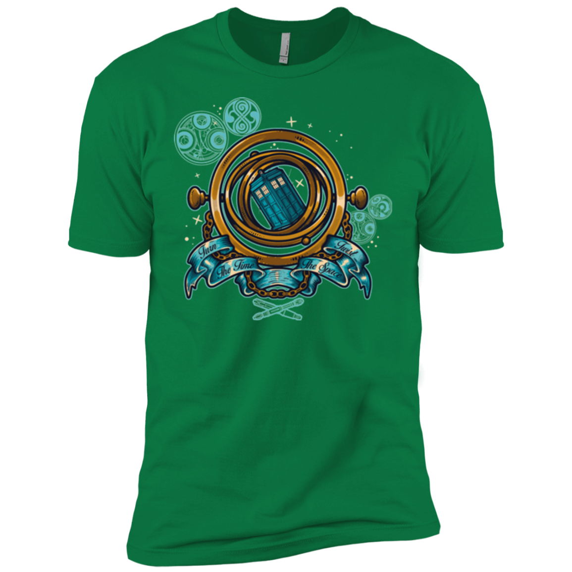 TURN THE TIME TWIST THE SPACE Men's Premium T-Shirt