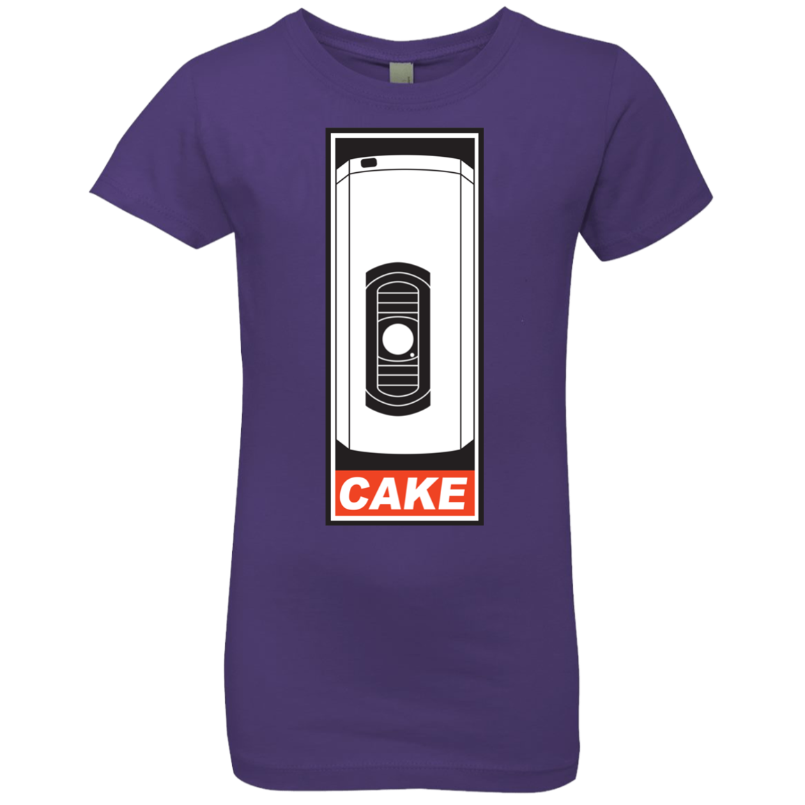 Cake is a Lie Girls Premium T-Shirt