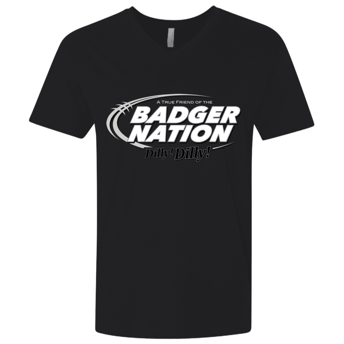 Wisconsin Dilly Dilly Men's Premium V-Neck