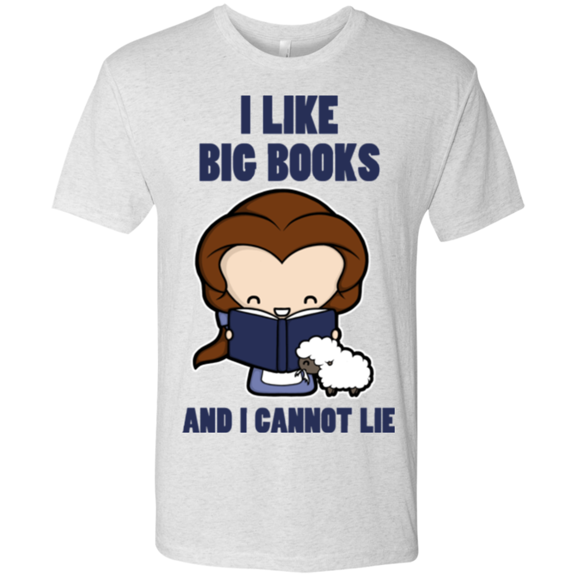 I Like Big Books Men's Triblend T-Shirt