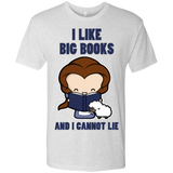 I Like Big Books Men's Triblend T-Shirt