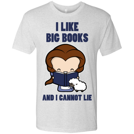 I Like Big Books Men's Triblend T-Shirt