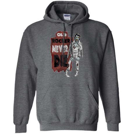 Old Rockers Never Die Pullover Hoodie