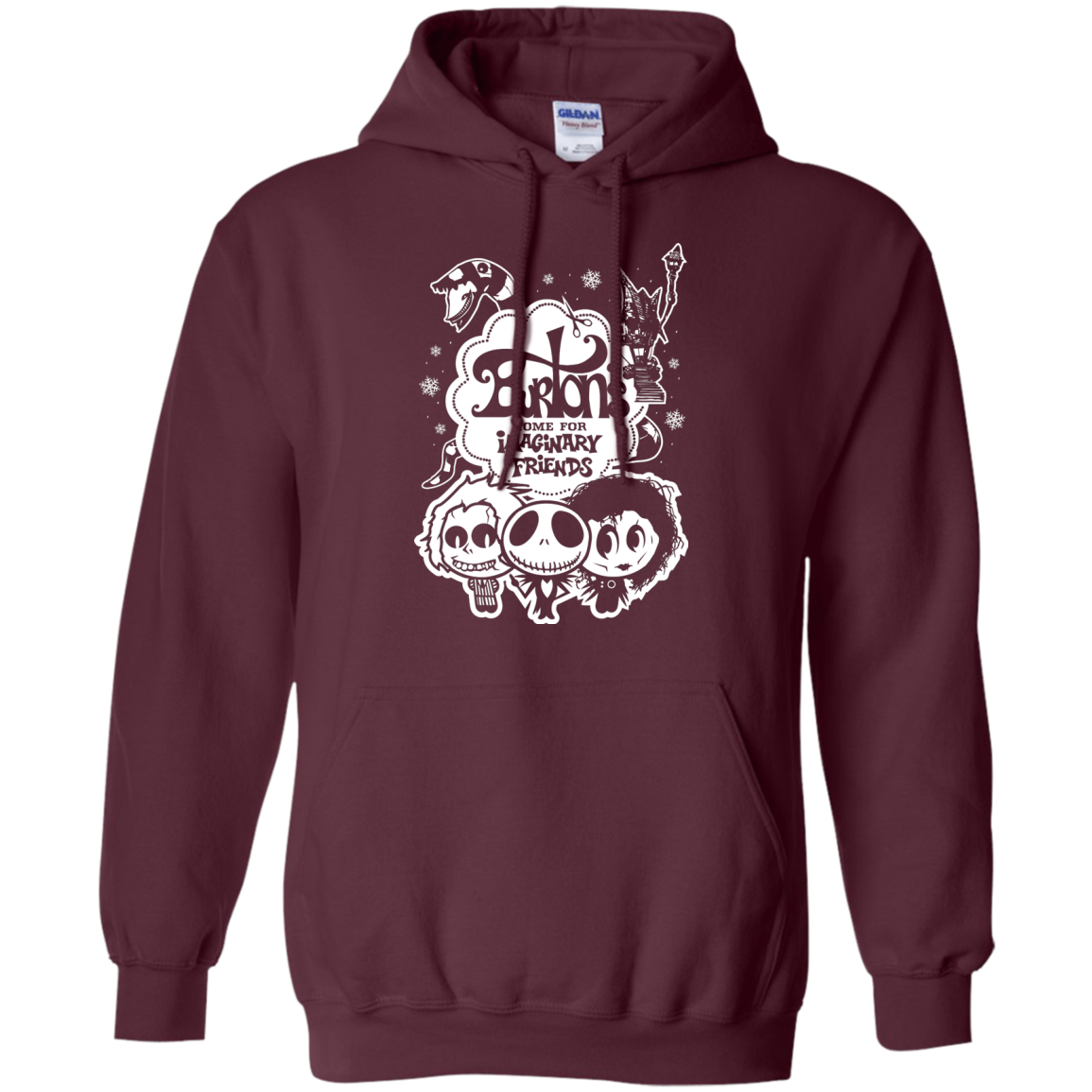 Burtons Imaginary Friends Pullover Hoodie