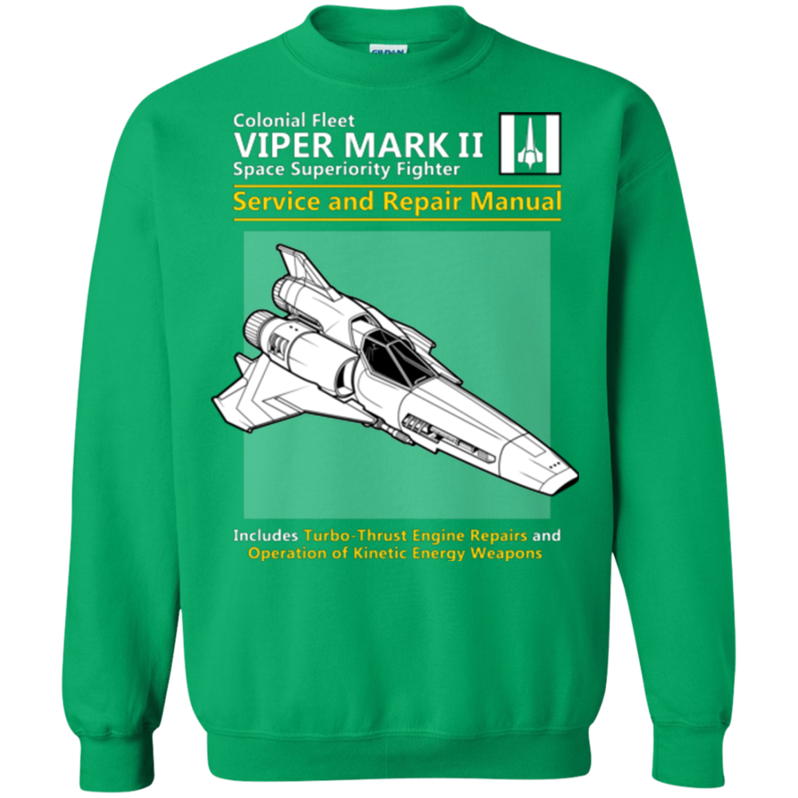 VIPER SERVICE AND REPAIR MANUAL Crewneck Sweatshirt