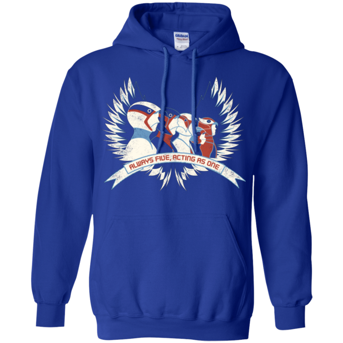 Always Five Acting As One Pullover Hoodie