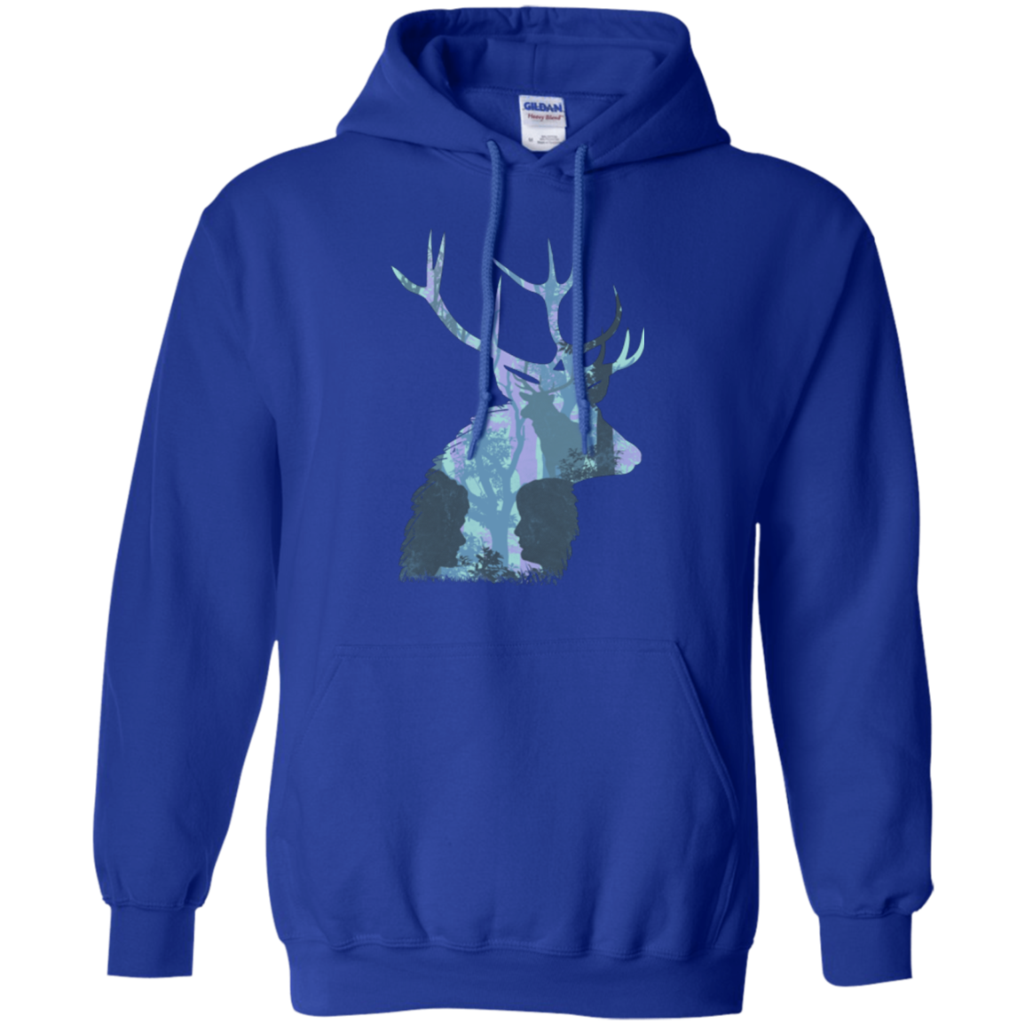 Deer Cannibal Pullover Hoodie