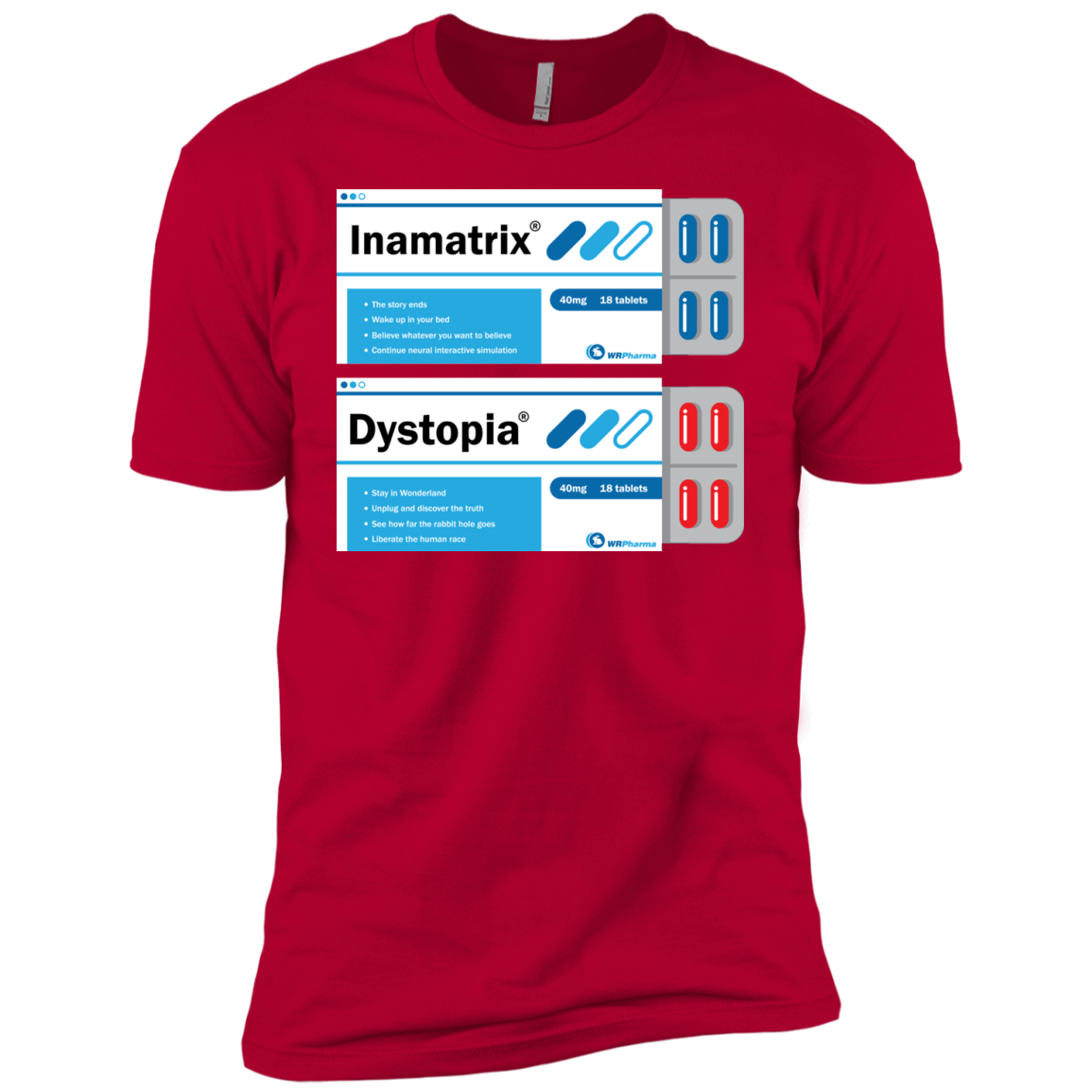 Red or Blue Boys Premium T-Shirt