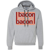 Bacon-Bacon-Bacon Premium Fleece Hoodie