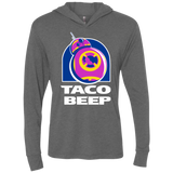Taco Beep Triblend Long Sleeve Hoodie Tee