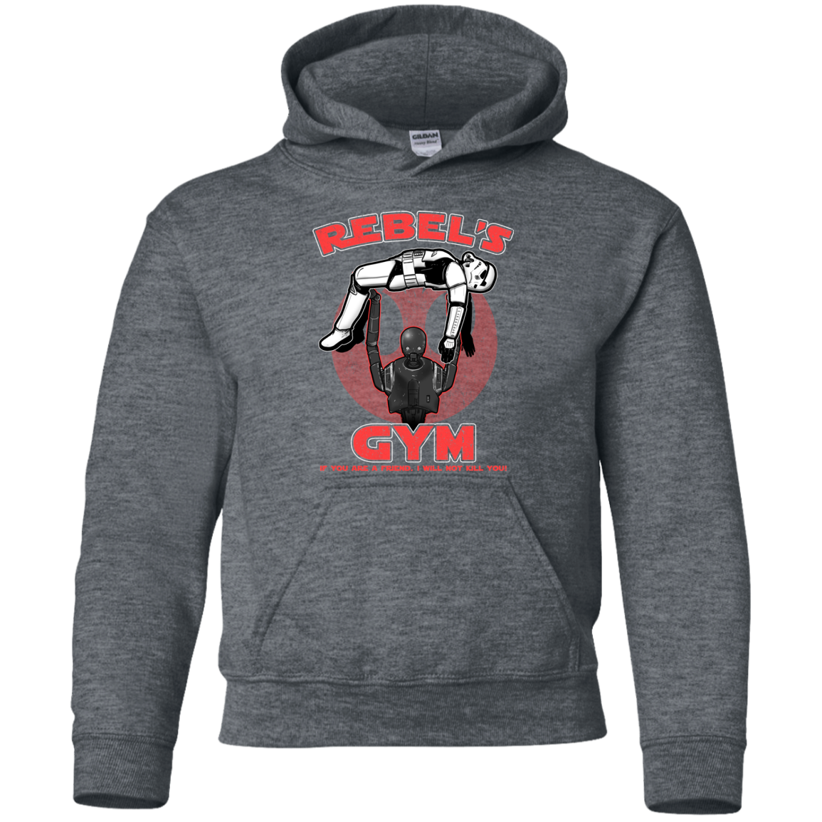 Rebel's Gym Youth Hoodie