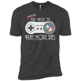 Evolve Today! Play More SNES Boys Premium T-Shirt