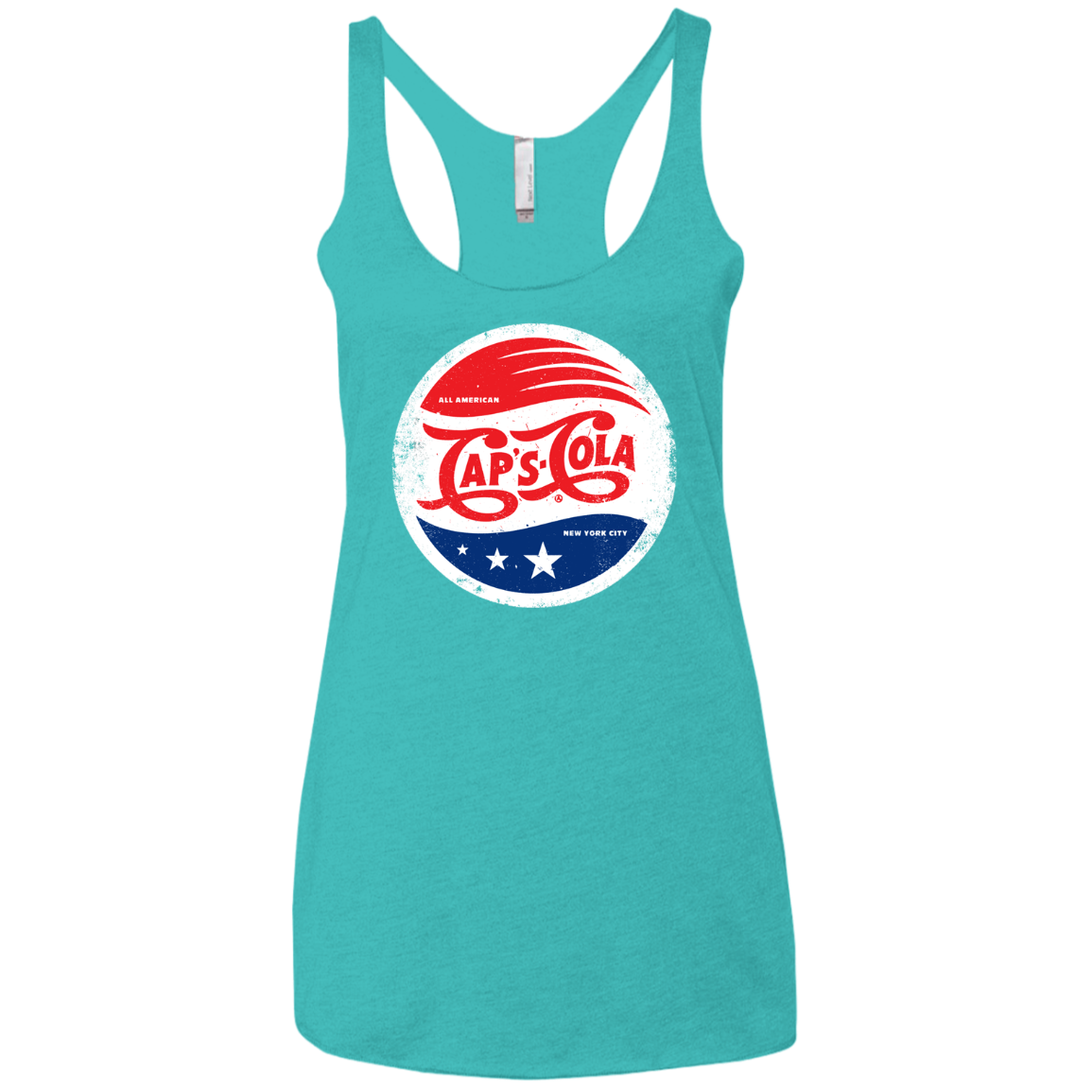 Caps Cola Women's Triblend Racerback Tank