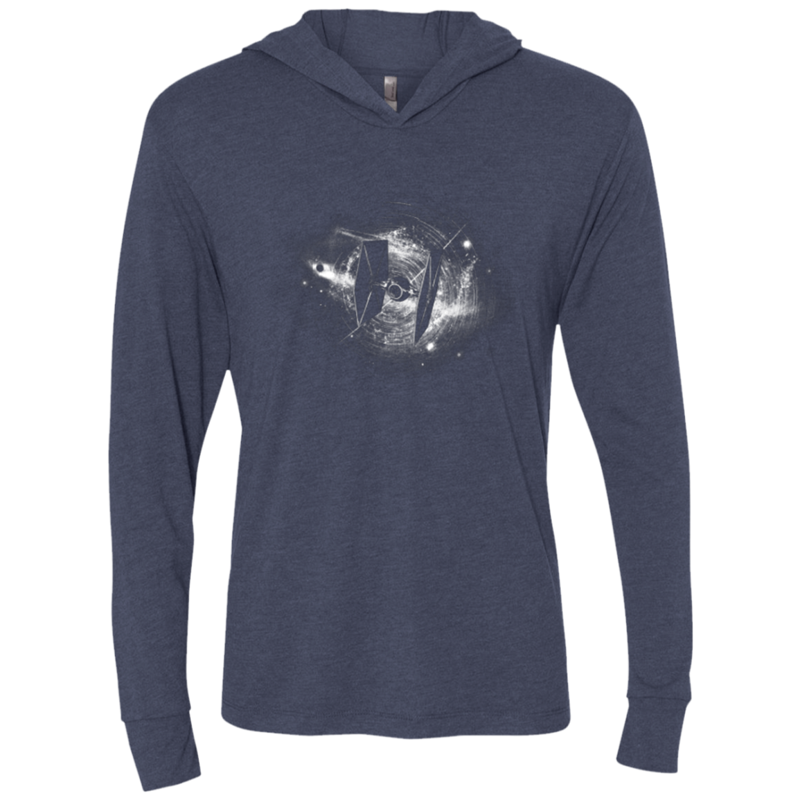 Fighter 2 Triblend Long Sleeve Hoodie Tee