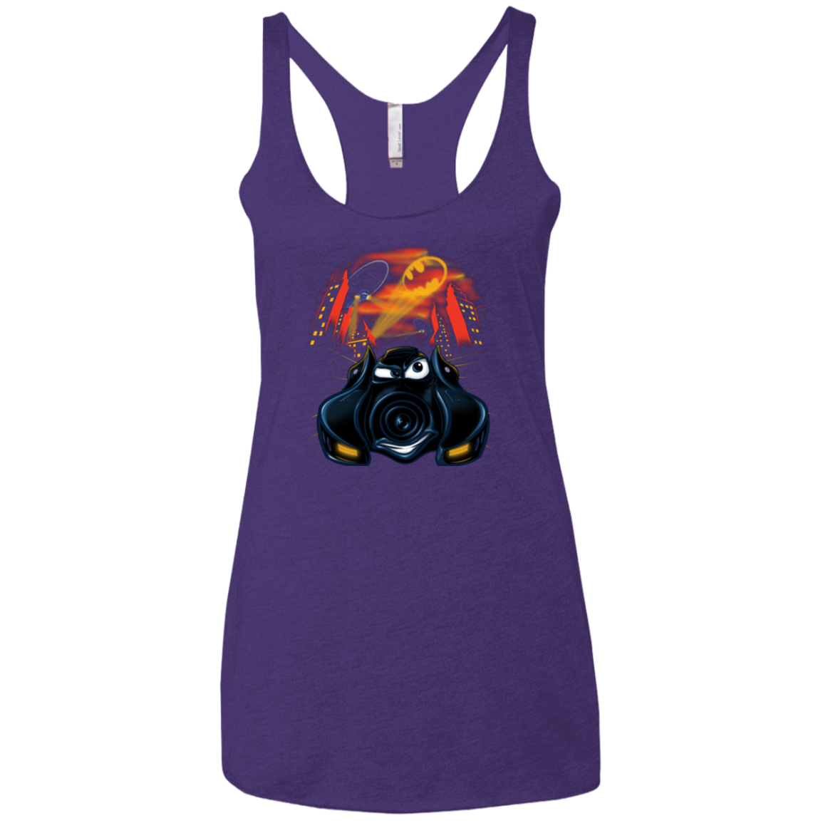 Dance With The Devil Women's Triblend Racerback Tank