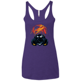 Dance With The Devil Women's Triblend Racerback Tank