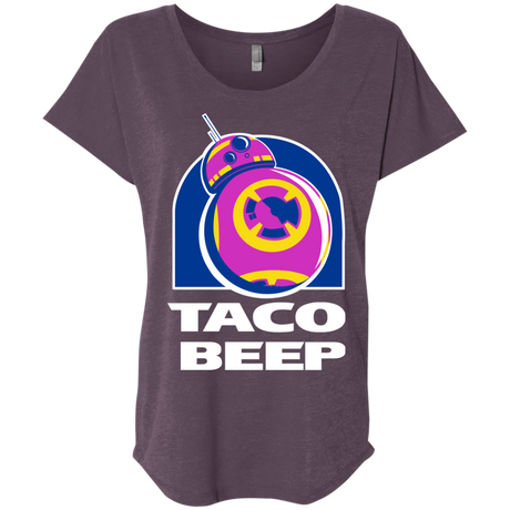 Taco Beep Triblend Dolman Sleeve