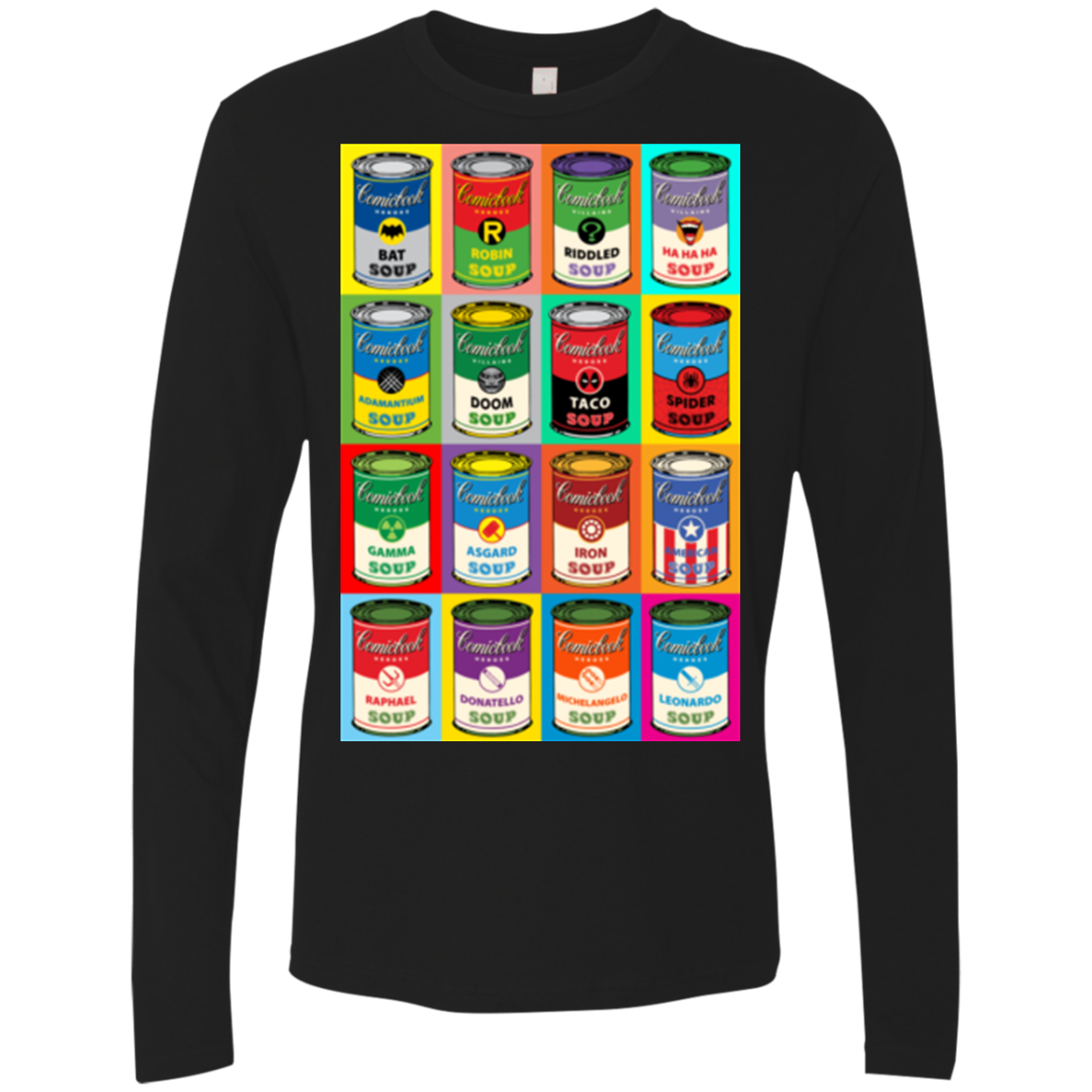 Comic Soup Men's Premium Long Sleeve